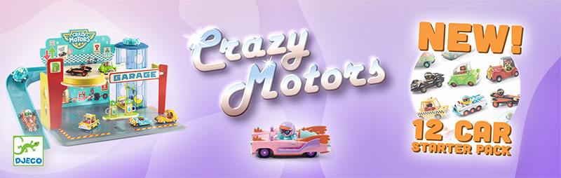 Crazy Motors by Djeco - Available Now!